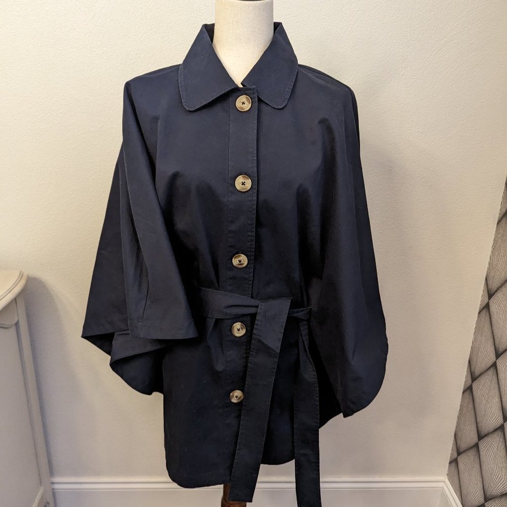 Ann Taylor Trench Poncho - Picture 2 of 10